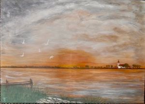 Sonnenuntergang am Meer