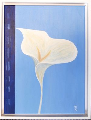 weiße Lilie (Symbol für Licht und Hoffnung)